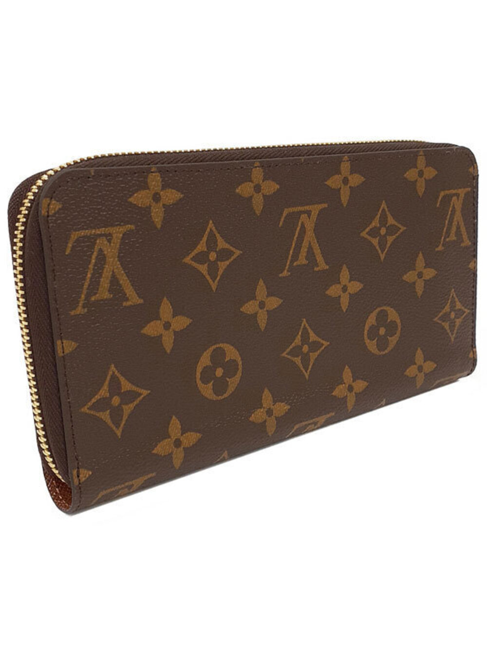 Louis Vuitton Zippy Zipper Long Wallet Round Monogram
